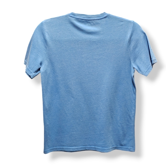 3/$10 Abercrombie & Fitch Boys Classic Heather Blue Tee Shirt size 10/12 - Picture 3 of 3